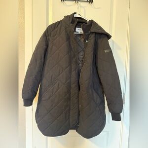 DKNY Black Quilted Jacket